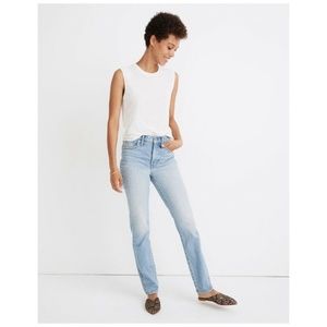 Madewell Tall Perfect Vintage Full-Length Jean in Colebrooke Wash - Sz 24